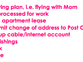 So Much To Do in Not So Much Time