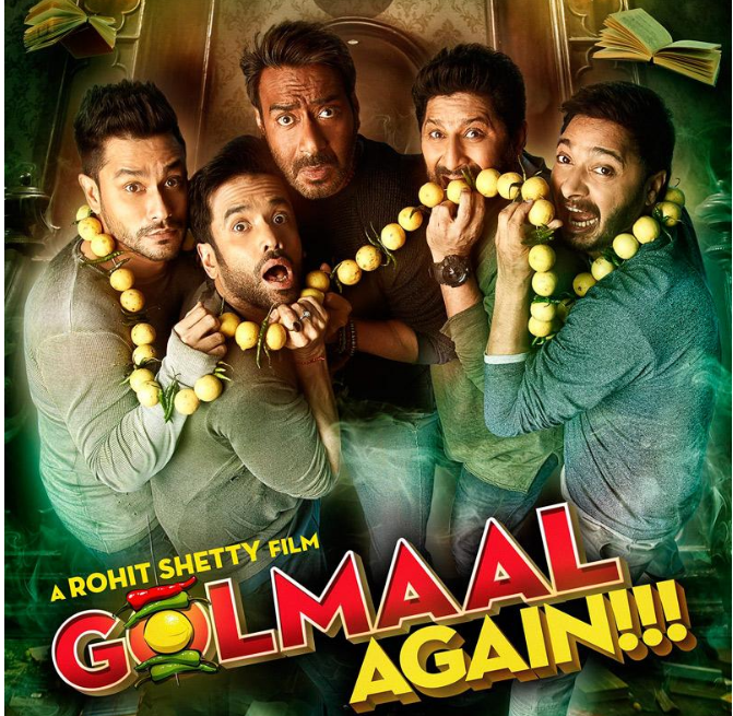 Golmaal Again Trailer Released Now | Ajay Devgn, Parineeti Chopra, Arshad Warsi, Tusshar Kapoor