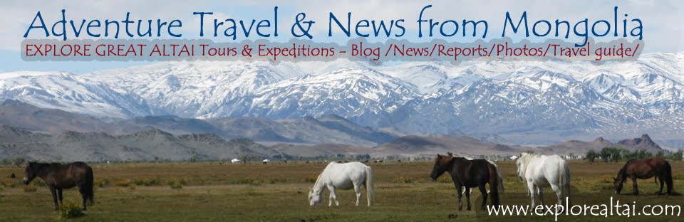 Adventure Travel & News from Mongolia - Horse riding, Rafting, Trekking, Mountaineering...more