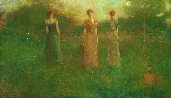 Thomas Wilmer Dewing Tutt'Art@ () Thomas Wilmer Dewing Tutt'Art@ ()