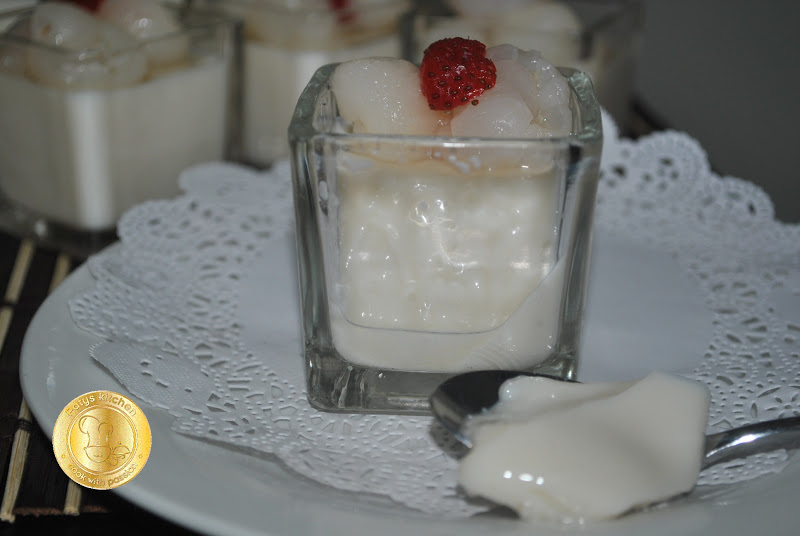 PATYSKITCHEN SOYA BEANCURD LONGAN PUDDING