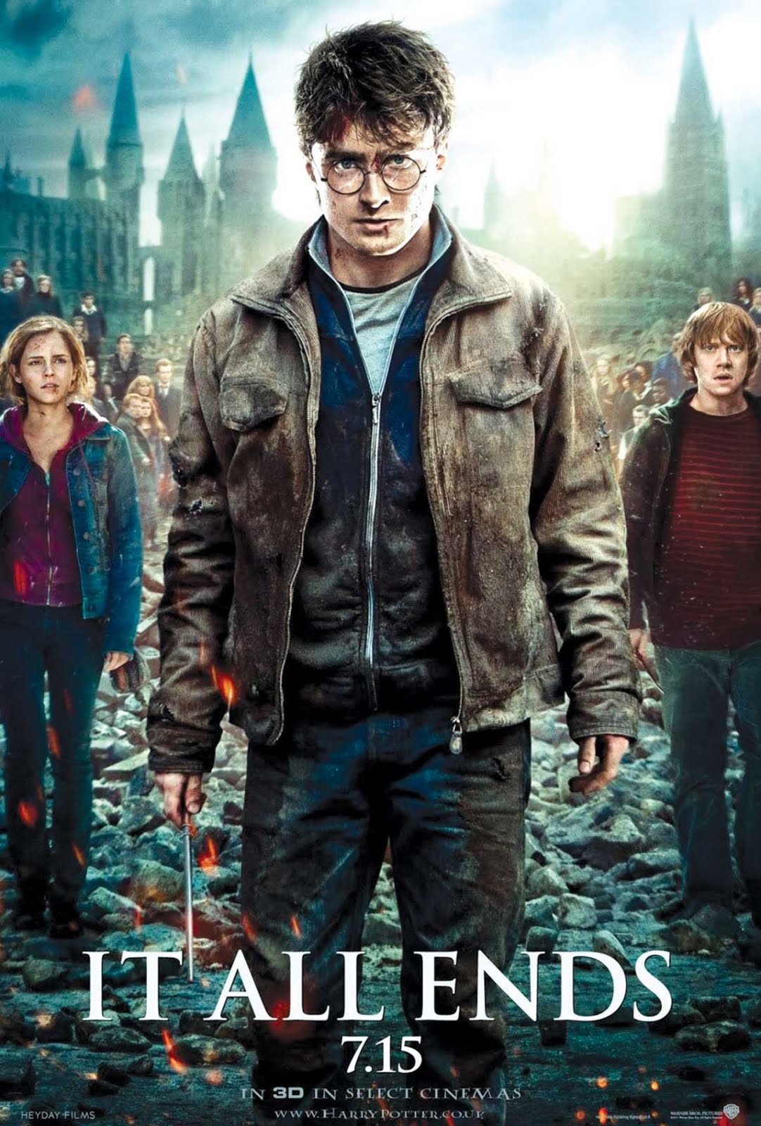 last harry potter movie last harry potter movie