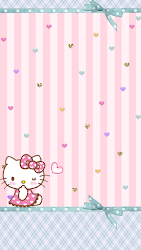 pink girly iphone wallpapers hello backgrounds kitty freebie stripes kawaii pastel parede bow phone papel pretty fofo border floral hearts