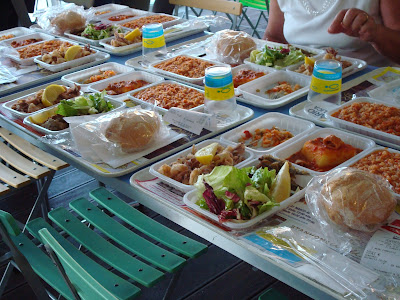 Pesce Azzuro plates