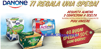 Danone ti regala una spesa: vinci 640 buoni spesa da 50€ Logo Danone ti regala una spesa: vinci 640 buoni spesa da 50€