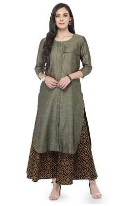 Salwar & Churidar Suits with up to 70% off – ShoppersStop