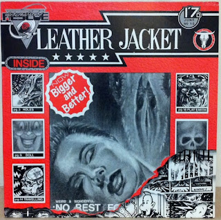 Record cover for Leather Jacket by Bridlington band International Rescue