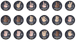 hand signal chalkboard miss