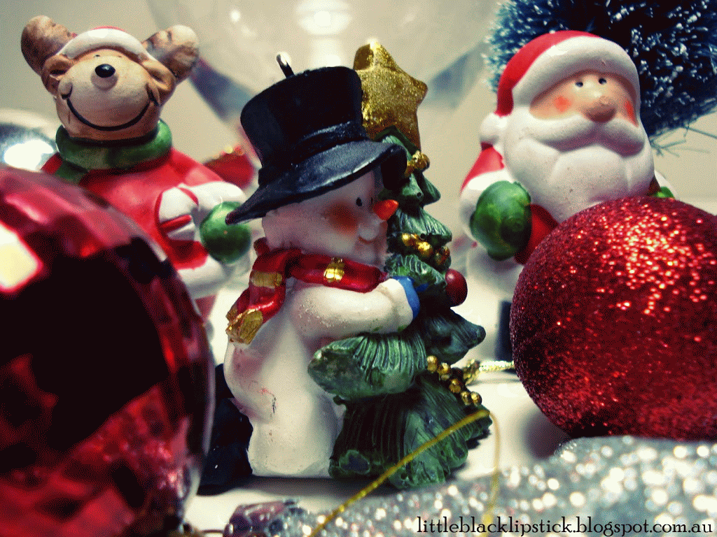 Little Black Lipstick Cheap Dollar Store Christmas Decor  Waterless
