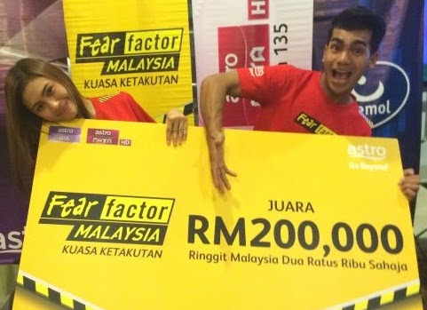 Pemenang Fear Factor Malaysia Musim 2, Juara Fear Factor Malaysia 2  Erin Malek dan Redha Pemenang tempat ke-2 Fear Factor Malaysia 2 Nas T dan Khairul Pemenang tempat ke-3 Fear Factor Malaysia 2  Shuib dan Zakaria Pemenang tempat ke-4 Fear Factor Malaysia 2  Azura dan Rechel