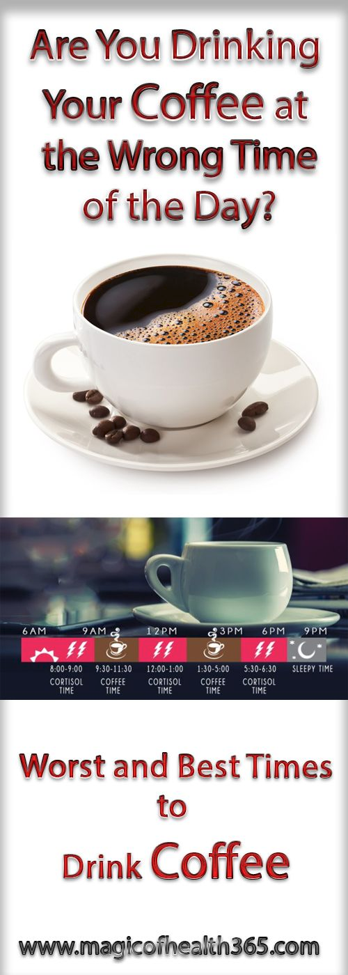ARE YOU DRINKING YOUR COFFEE AT THE WRONG TIME OF THE DAY? (WORST AND