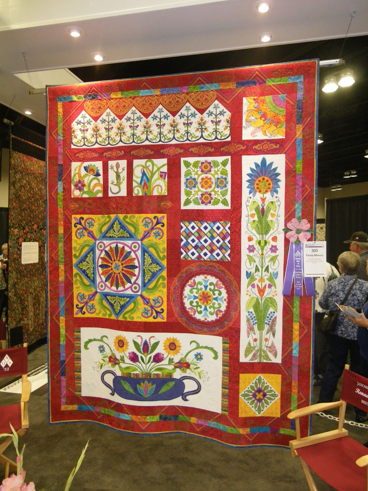 Kevin the Quilter AQS Paducah Quilt Show Part 2........