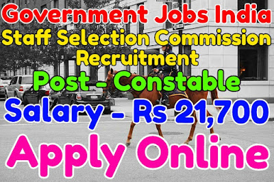 Staff Selection Commission Recruitment 2017