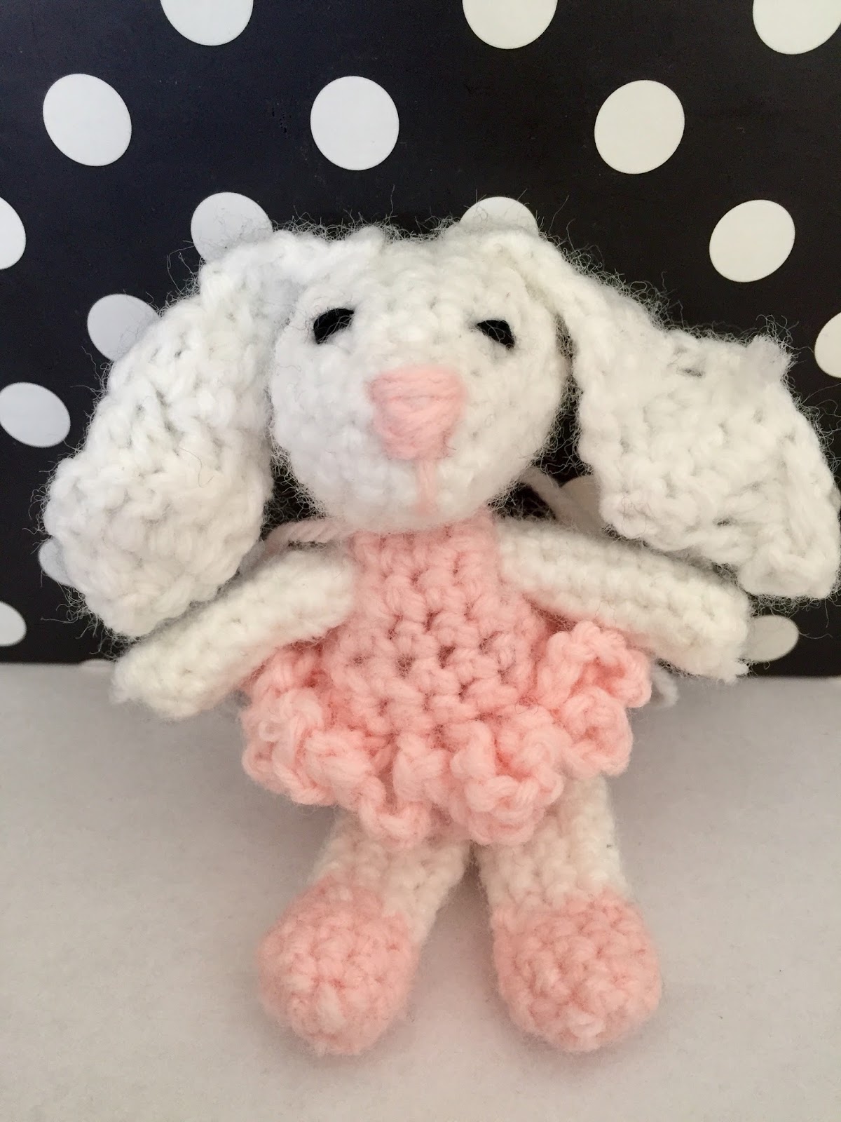 HeyCrocHailey Cute Ballerina Bunny Crochet Pattern!