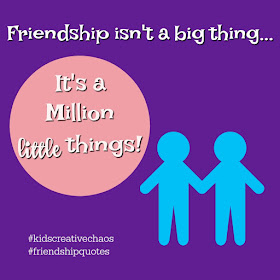 Friendship Quotes Meme Inspiration: Friendship isn't a Big Thing.