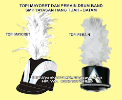 TOPI PEMAIN DRUMBAND