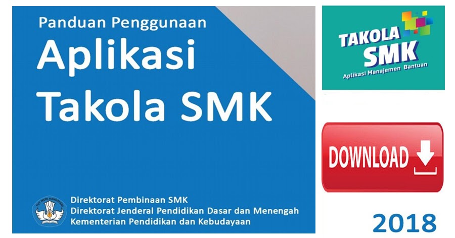 Download Panduan Penggunaan Aplikasi TAKOLA SMK DAPODIK