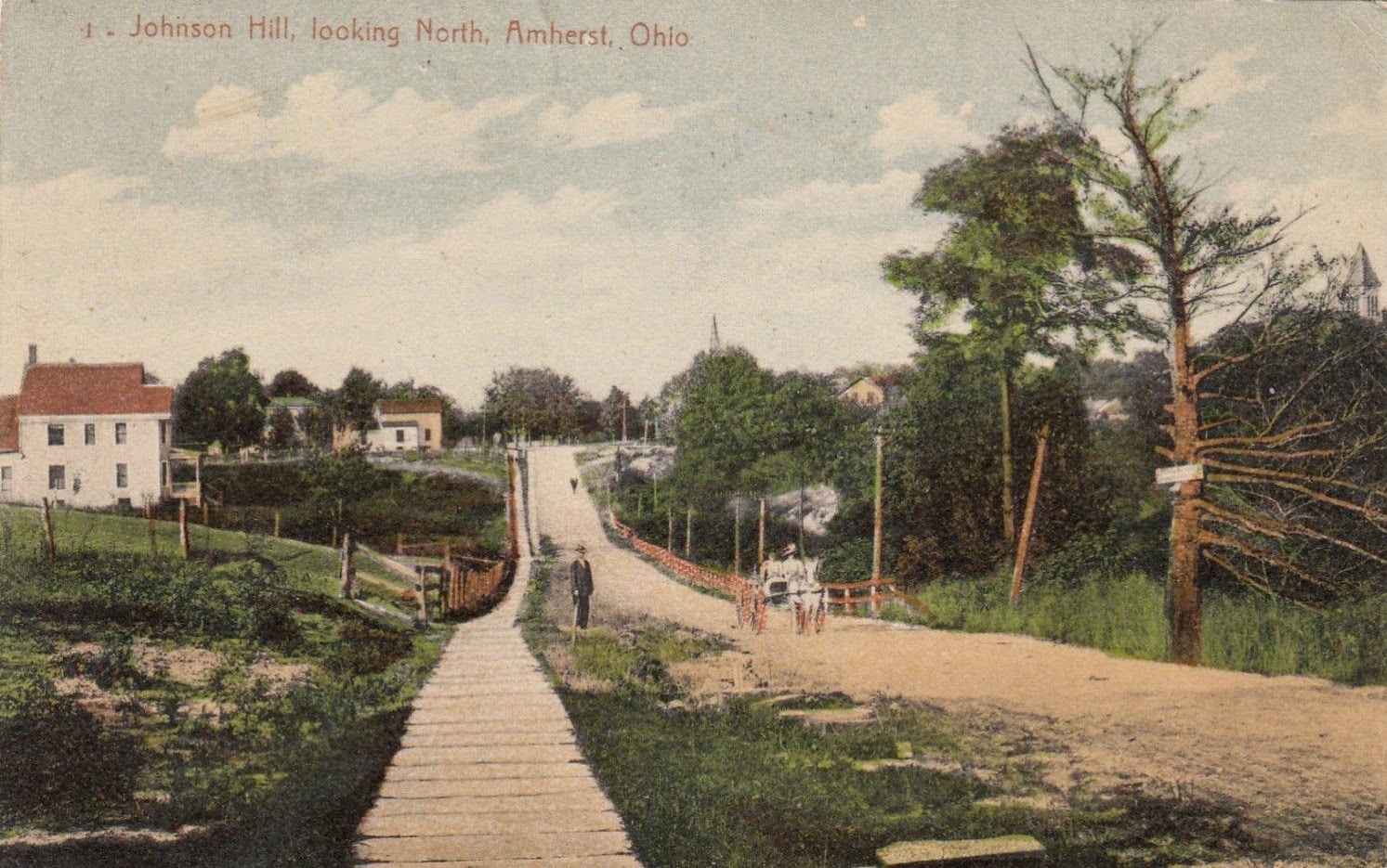 Brady's Bunch of Lorain County Nostalgia Vintage Postcards of Johnson