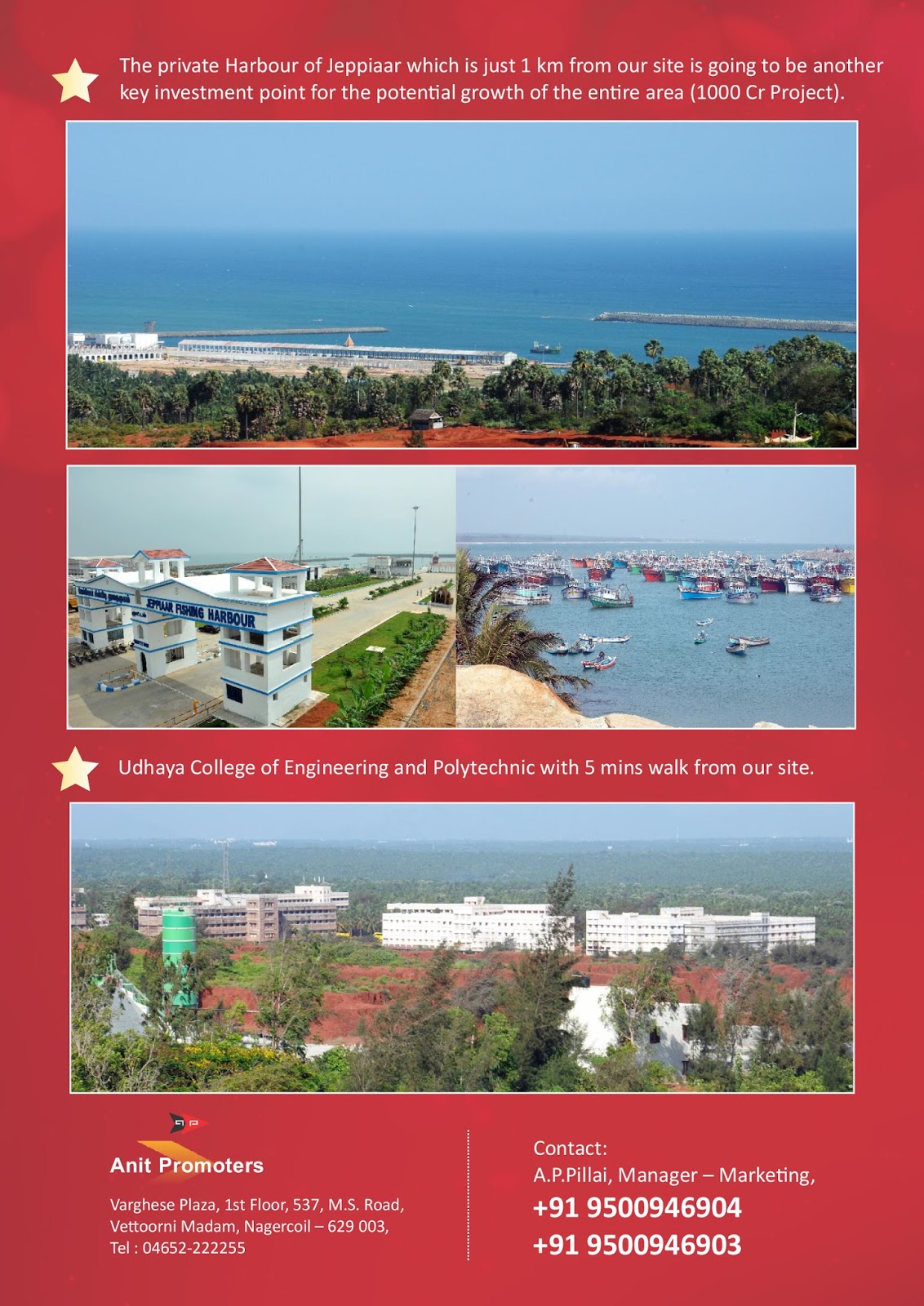 Real Estate Land Promoters Best Beach View Plots in Tamil Nadu