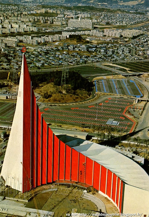 Osaka - Japon - Cartes postales de l'Expo70  L'exposition universelle de Suita (banlieue d'Osaka) au Japon.  14 mars au 13 septembre 1970.