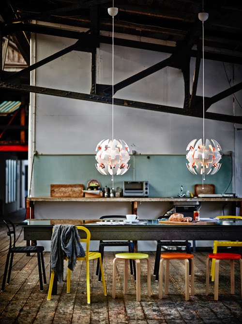 Lámpara en movimiento Ikea 2014