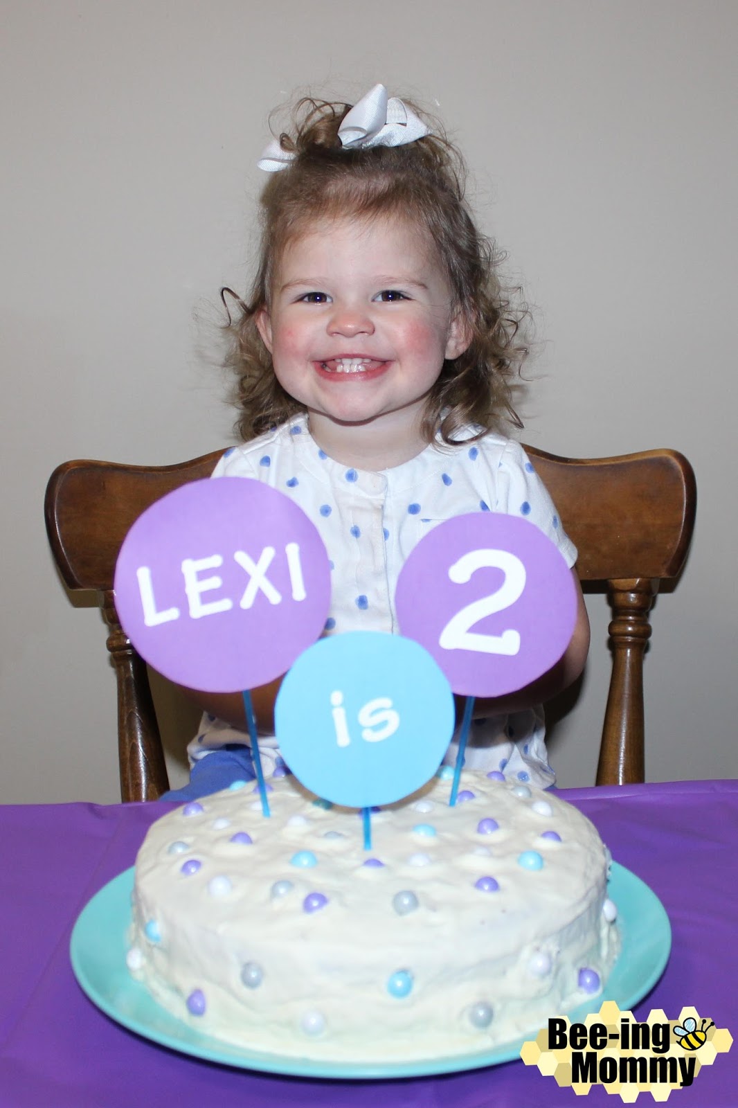 Bubble Birthday Cake