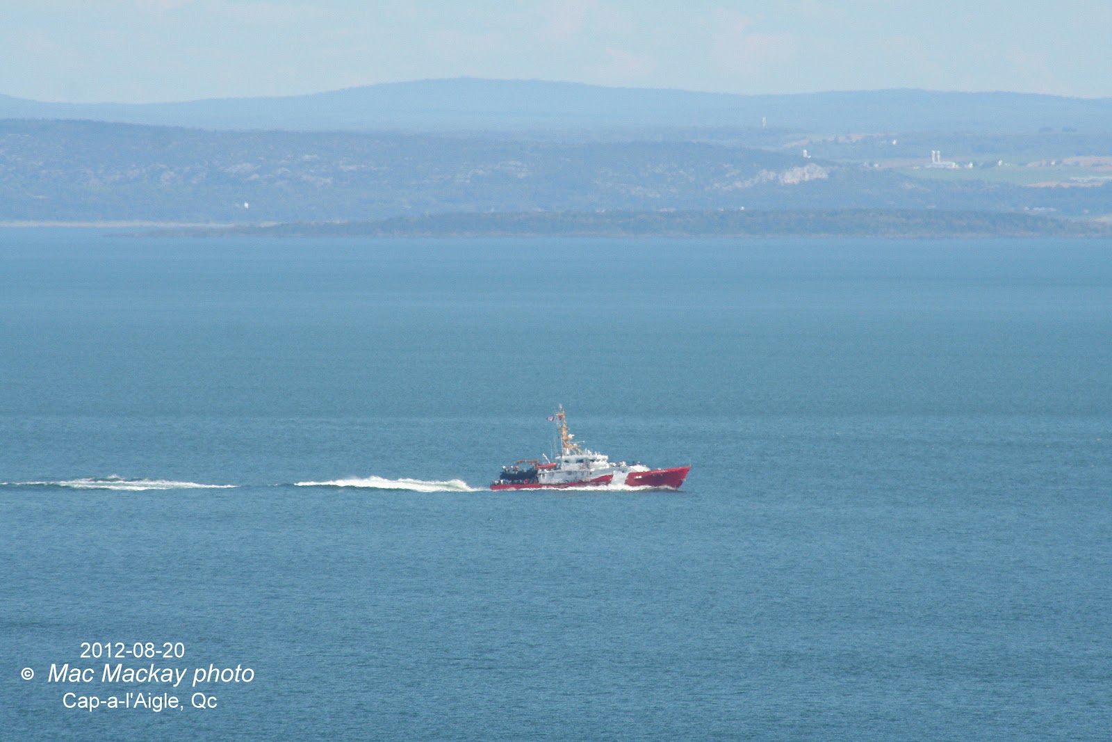 Shipfax Caporal Kaeble V.C. launch day