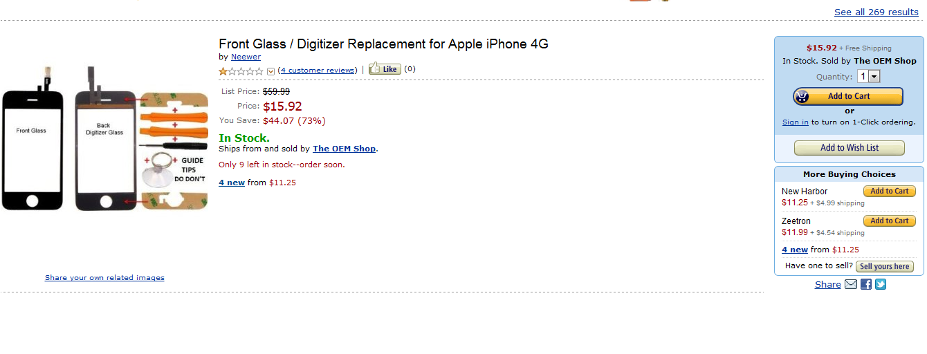 The iPhone 4 digitizer scam revealed by Tech Life Can the digitizer be