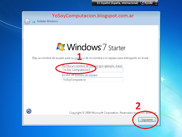Instalar Windows 7 paso a paso tutorial