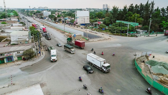 Cận cảnh dự án hầm chui lớn nhất TP.HCM sắp thông xe, thông điểm đen kẹt xe khu cảng Cát Lái - Ảnh 4.