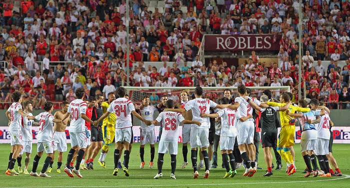 números de la temporada 13/14 del Sevilla FC