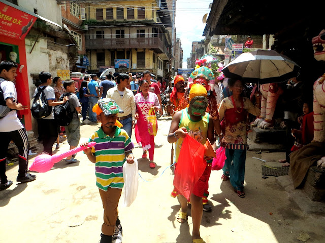 Gaijatra festival in kathmandu