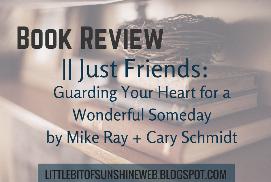 Book Review Just Friends Guarding Your Heart for a Wonderful