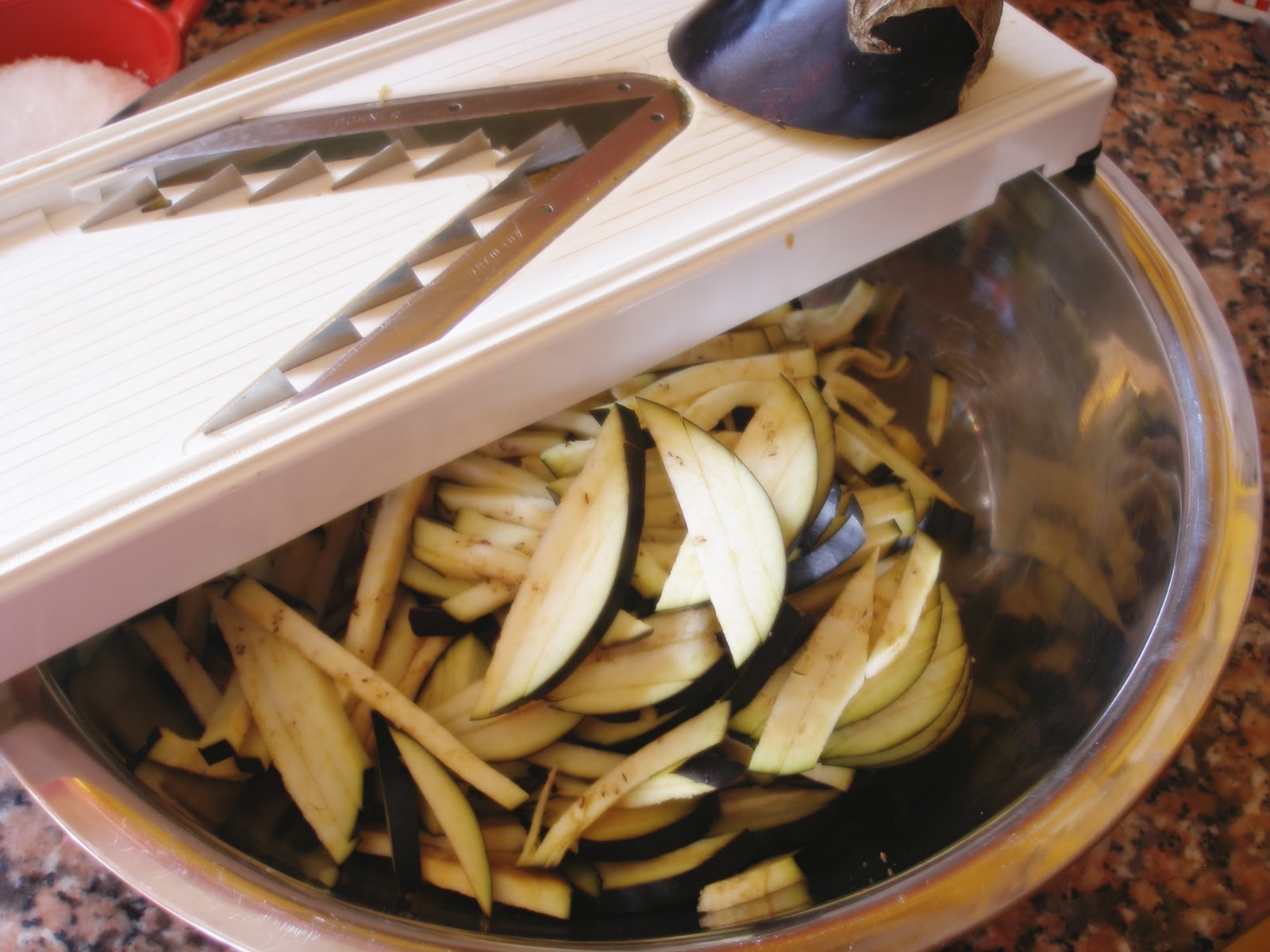 Pickled Eggplant in Olive Oil