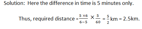 time and distance  6