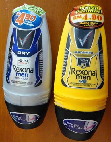 Rexona deodorant penghilang bau badan, gambar Rexona, Rexona Men, Harga promosi rexona RM4.90, Rexona Men VS Performance, Rexona Men Dry Ice Cool, Rexona deodorant penyelesai masalah bau badan, Kelebihan Rexona berbanding deodorant jenama lain