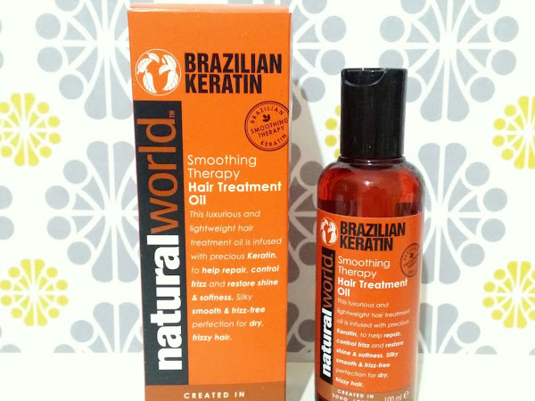 Natural World Brazilian Keratin Oil Treatment