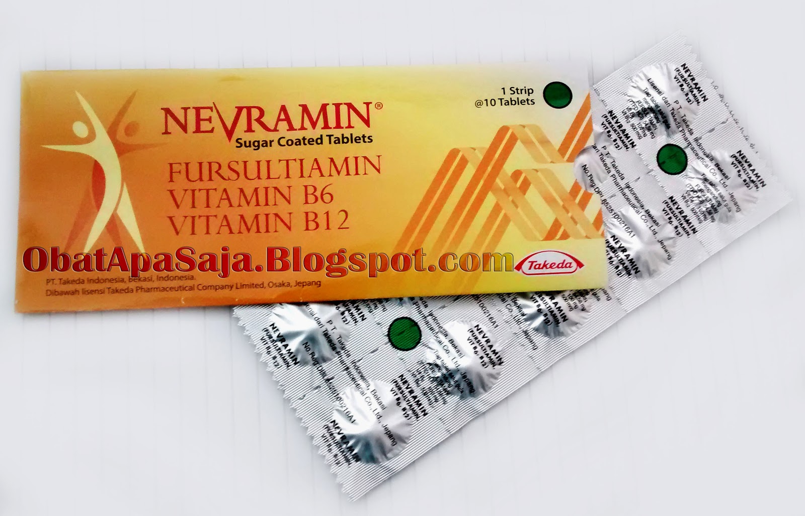 Nevramin Tablet Fursultiamine + Vitamins B6 + B12