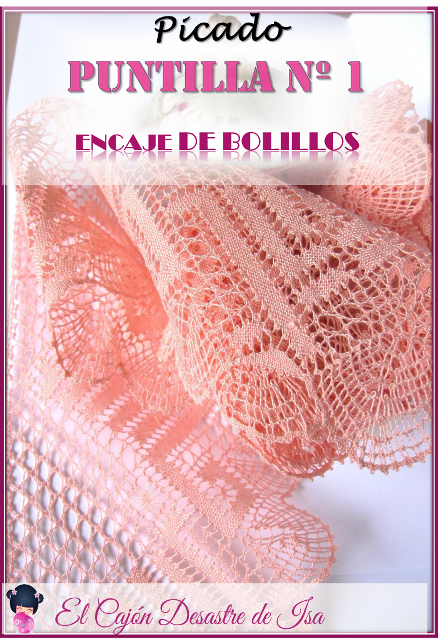 foto 8: imagen para pinnear y descargar gratis el esquema de puntilla nº 1 de encaje de bolillos