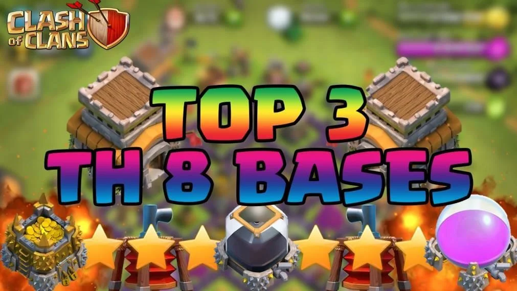 clash of clans defense strategy town hall 8 for war