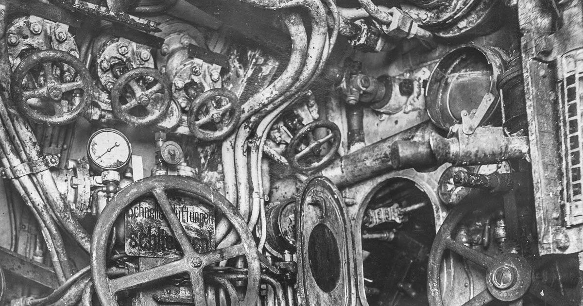 U-Boat 110: Ghostly Images Give a Rare Glimpse Into the Mechanics and Atmosphere of a German Submarine in 1918