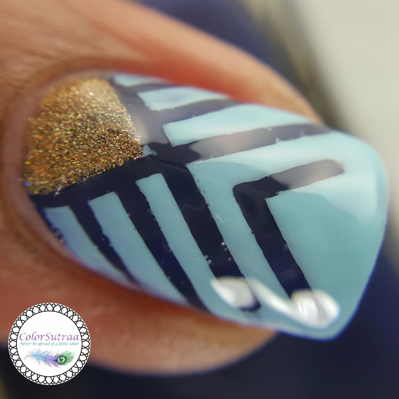 OODLES of Nail Art with WHATS UP NAILS Vinyls! ColorSutraa