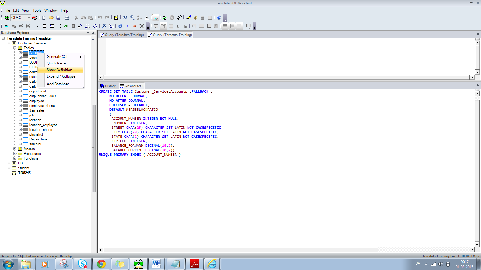 Create as select. Язык SQL. Create view SQL примеры. Teradata SQL Assistant. Виртуальная таблица SQL. Create as select. Язык SQL. Create view SQL примеры. Teradata SQL Assistant. Виртуальная таблица SQL.