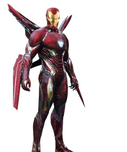 iron man's suit infinity war