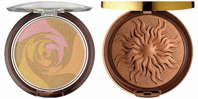 multi colored and solid bronzer