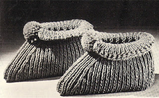 Knitted Bed Socks Knitting Pattern