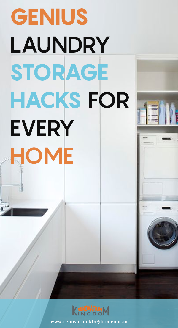 Genius Laundry Storage Hacks for Every Home