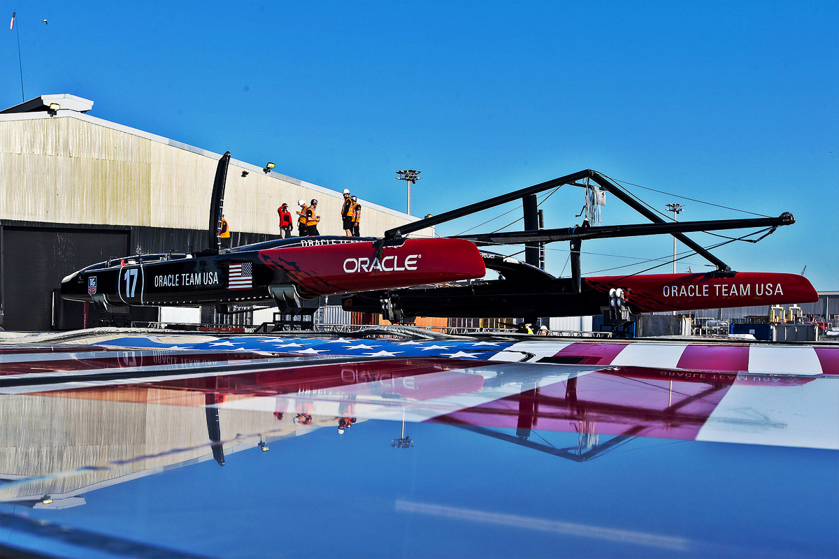 Oracle AC72 #2 Revealed | Catamaran Racing, News & Design