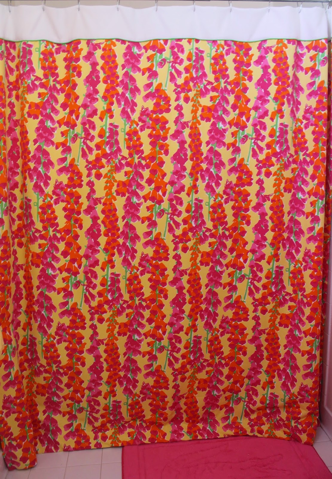 Garnet Hill Lilly Pulitzer Bath, Lilly Pulitzer Inspired Shower Curtain