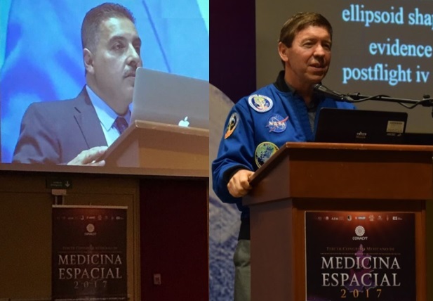 DOS ASTRONAUTAS DE NASA IMPARTEN CONFERENCIAS EN “TERCER CONGRESO MEXICANO DE MEDICINA ESPACIAL”